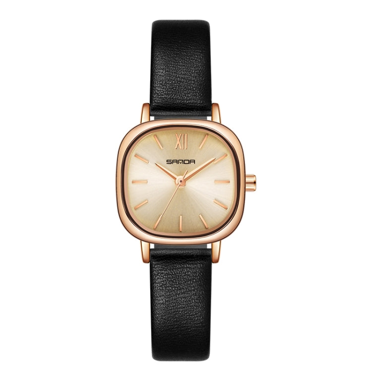 SANDA P1098 Orologio donna al quarzo quadrante ovale