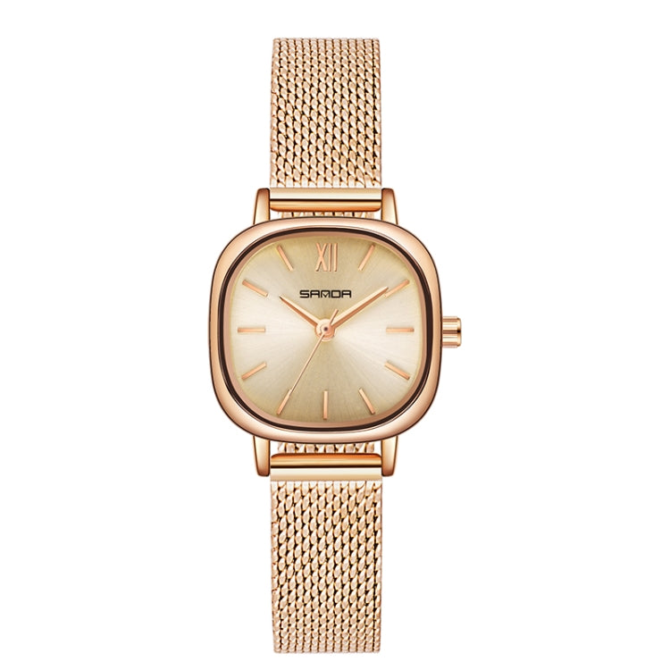 SANDA P1098 Orologio donna al quarzo quadrante ovale