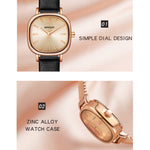 SANDA P1098 Orologio donna al quarzo quadrante ovale