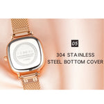 SANDA P1098 Orologio donna al quarzo quadrante ovale