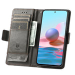 Custodia portafoglio in pelle PU per Xiaomi Redmi 10