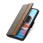 Custodia portafoglio in pelle PU per Xiaomi Redmi 10