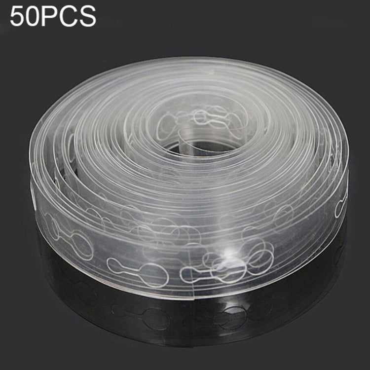 Catena per palloncini in plastica 5 m 50 pezzi