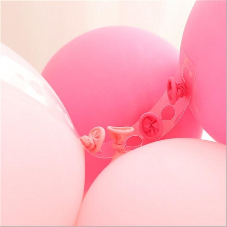 Catena per palloncini in plastica 5 m 50 pezzi