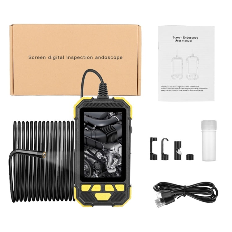 Endoscopio rigido Y19 con schermo LCD 4,3" e doppia lente 5,5 mm