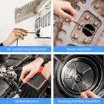 Telecamera endoscopio WiFi 5MP Dual-Lens 12mm