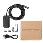 Telecamera endoscopio WiFi 5MP Dual-Lens 12mm