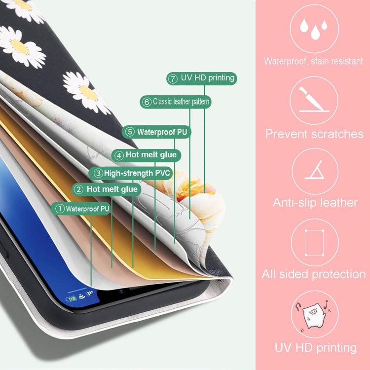 Custodia portafoglio in pelle PU per Samsung Galaxy A22 5G