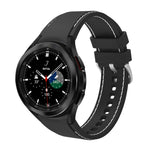 Cinturino in silicone con cuciture per Samsung Galaxy Watch4