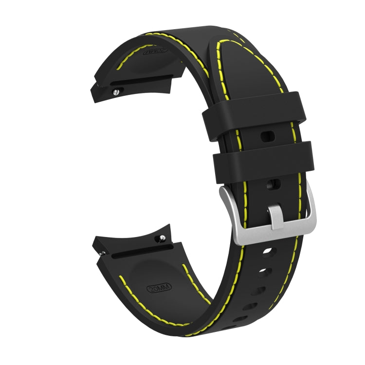 Cinturino in silicone con cuciture per Samsung Galaxy Watch4