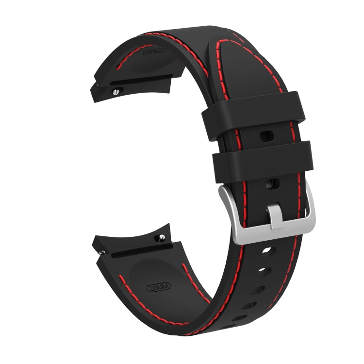 Cinturino in silicone con cuciture per Samsung Galaxy Watch4