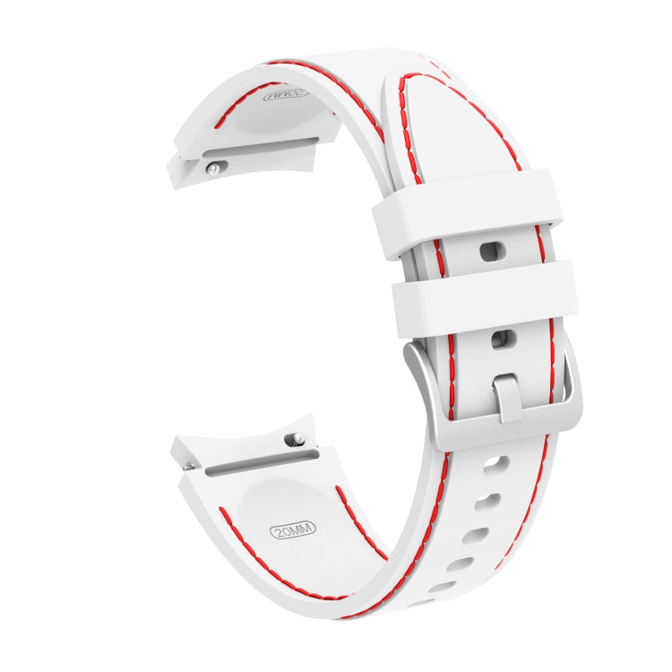 Cinturino in silicone con cuciture per Samsung Galaxy Watch4