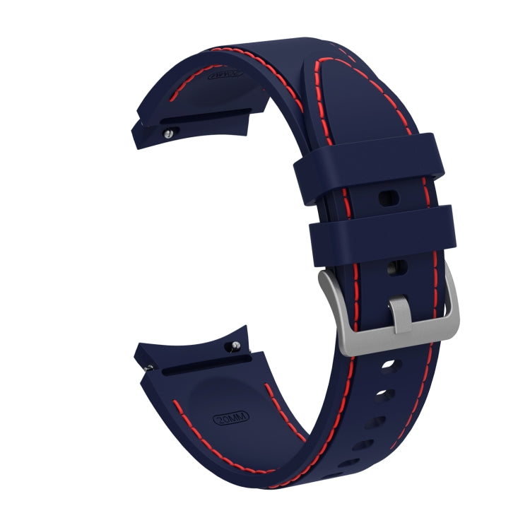 Cinturino in silicone con cuciture per Samsung Galaxy Watch4