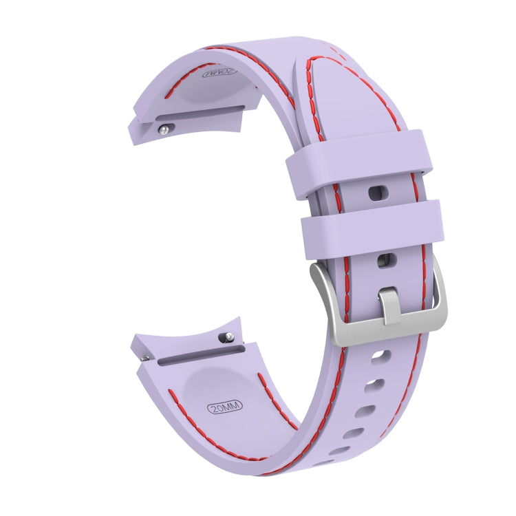 Cinturino in silicone con cuciture per Samsung Galaxy Watch4