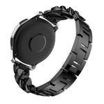 Cinturino ricambio denim con diamanti 22mm per Garmin Vivoactive