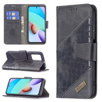 Custodia portafoglio in pelle sintetica per Xiaomi Redmi 10
