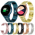 Cinturino in acciaio diamantato 22mm per Galaxy Watch