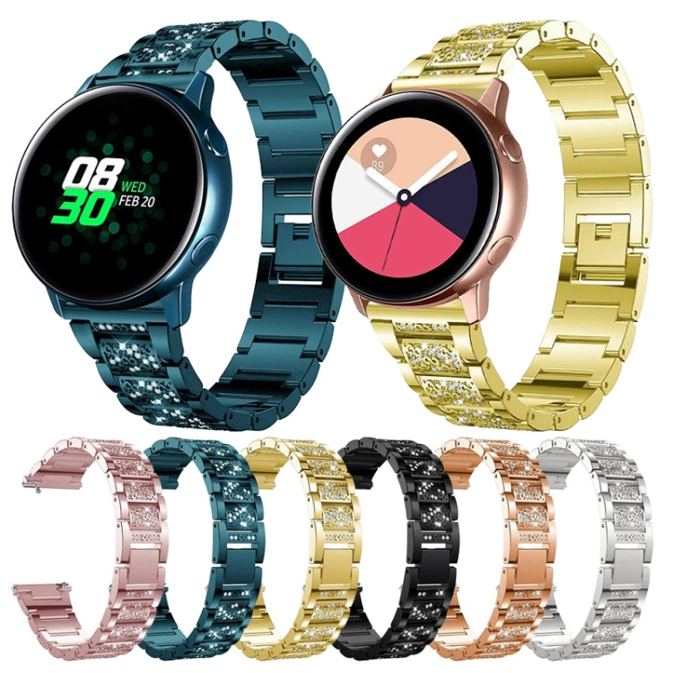 Cinturino in acciaio diamantato 22mm per Galaxy Watch