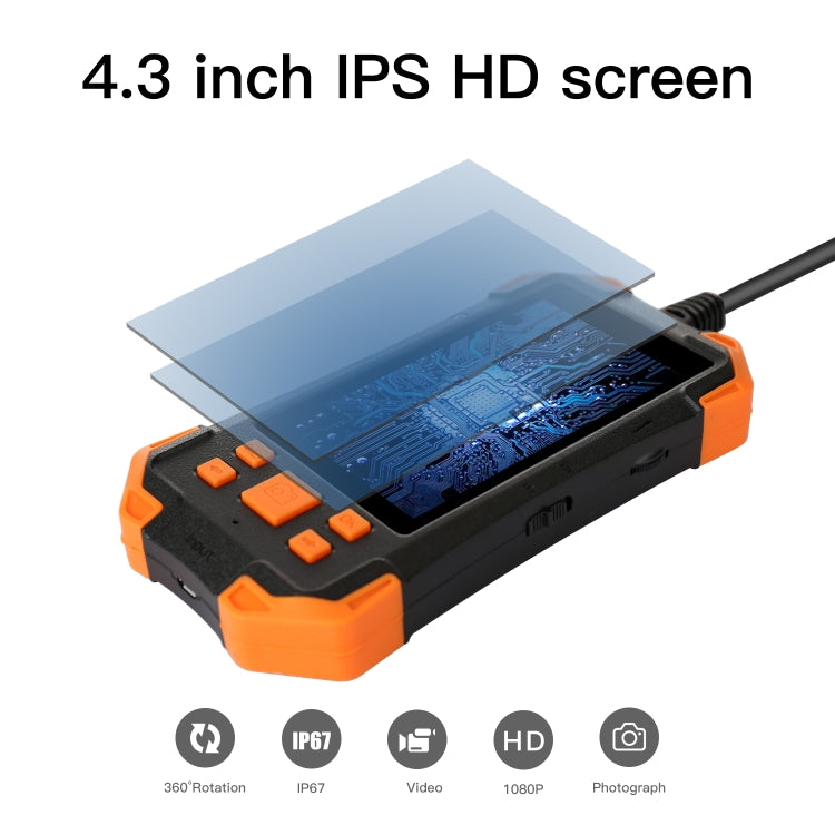 Endoscopio digitale Y20 con schermo IPS 4,3 pollici