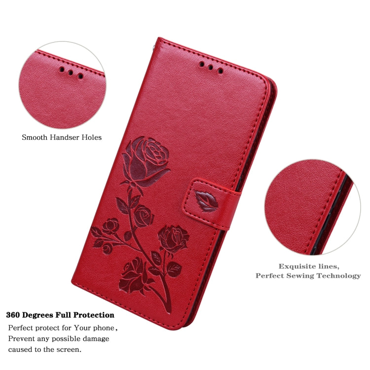 Custodia portafoglio in pelle PU rosa per Xiaomi Redmi 10