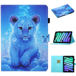 Custodia in pelle flip orizzontale con supporto per iPad mini 2024 / mini 6