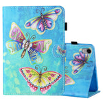Custodia portafoglio in pelle flip per iPad mini 2024 e mini 6