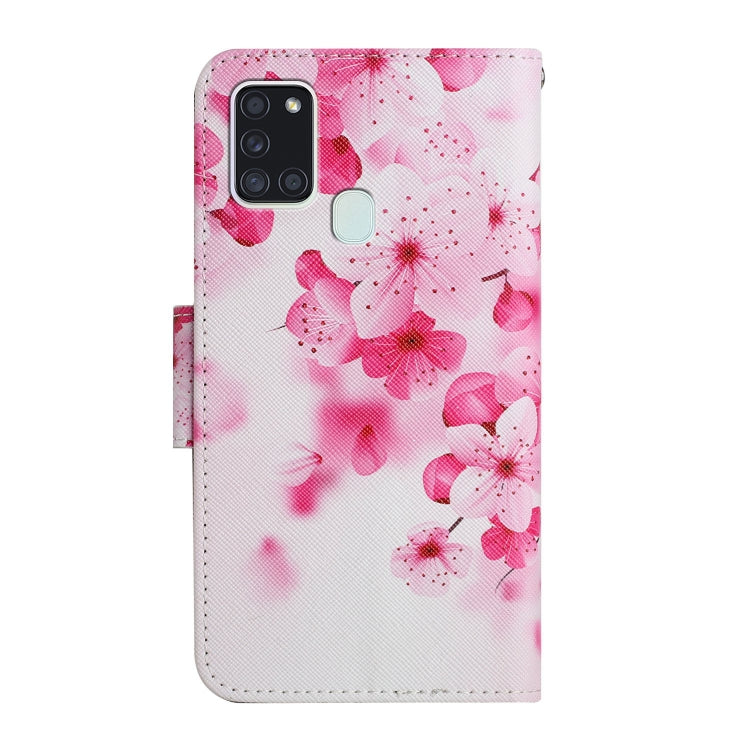 Custodia portafoglio in pelle per Samsung Galaxy A21s