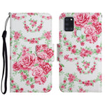 Custodia portafoglio in pelle per Samsung Galaxy A21s