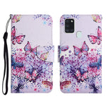 Custodia portafoglio in pelle per Samsung Galaxy A21s