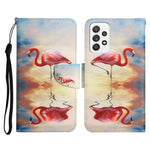 Custodia portafoglio in pelle flip per Samsung Galaxy A72