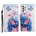 Custodia portafoglio in pelle flip per Samsung Galaxy A72