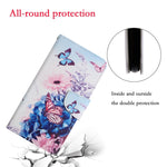 Custodia portafoglio in pelle flip per Samsung Galaxy A72
