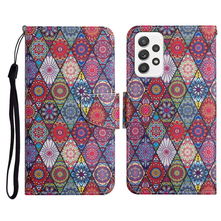 Custodia portafoglio in pelle flip per Samsung Galaxy A72