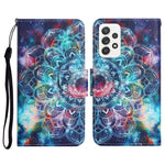 Custodia portafoglio in pelle flip per Samsung Galaxy A72