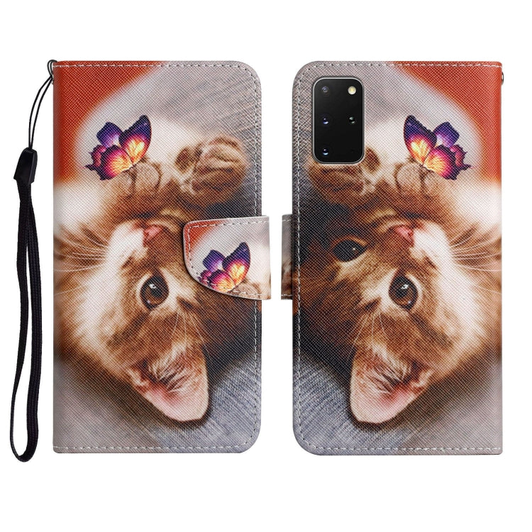 Custodia portafoglio in pelle flip per Samsung Galaxy S20+
