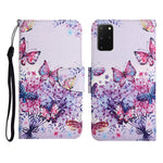 Custodia portafoglio in pelle flip per Samsung Galaxy S20+