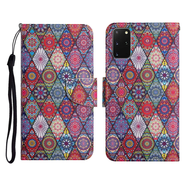 Custodia portafoglio in pelle flip per Samsung Galaxy S20+