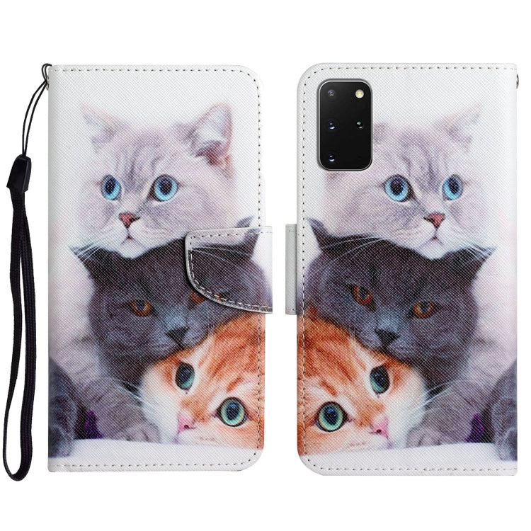 Custodia portafoglio in pelle flip per Samsung Galaxy S20+
