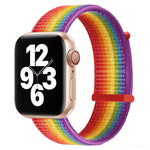 Cinturino di ricambio con chiusura a strappo per Apple Watch