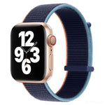 Cinturino di ricambio con chiusura a strappo per Apple Watch