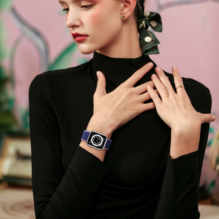 Cinturino di ricambio con chiusura a strappo per Apple Watch