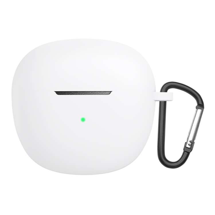 Custodia protettiva in silicone per auricolari QCY HT03 con gancio