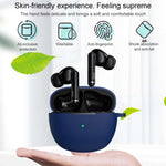 Custodia protettiva in silicone per auricolari QCY HT03 con gancio