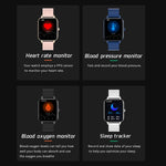 Smartwatch MX7 1,69 pollici IPS touch screen impermeabile IP68