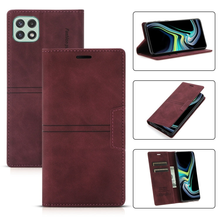 Custodia portafoglio in pelle PU per Samsung Galaxy A22 5G