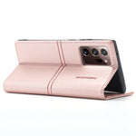 Custodia portafoglio in pelle PU con ventosa per Galaxy S9+