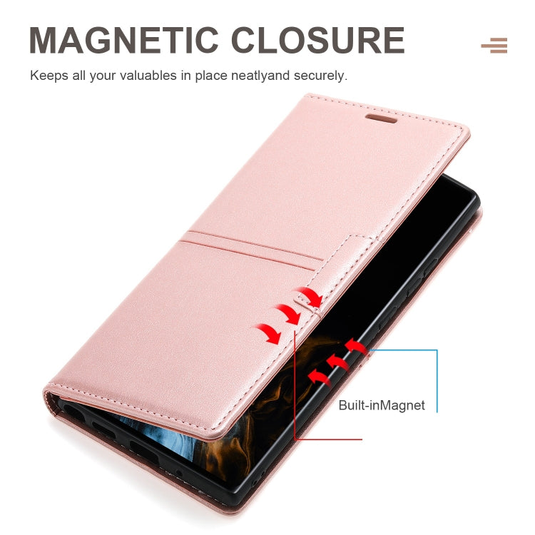 Custodia portafoglio in pelle PU con ventosa per Galaxy S9+