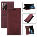 Custodia portafoglio in pelle PU con ventosa per Galaxy S9+