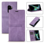 Custodia portafoglio in pelle PU con ventosa per Galaxy S9+
