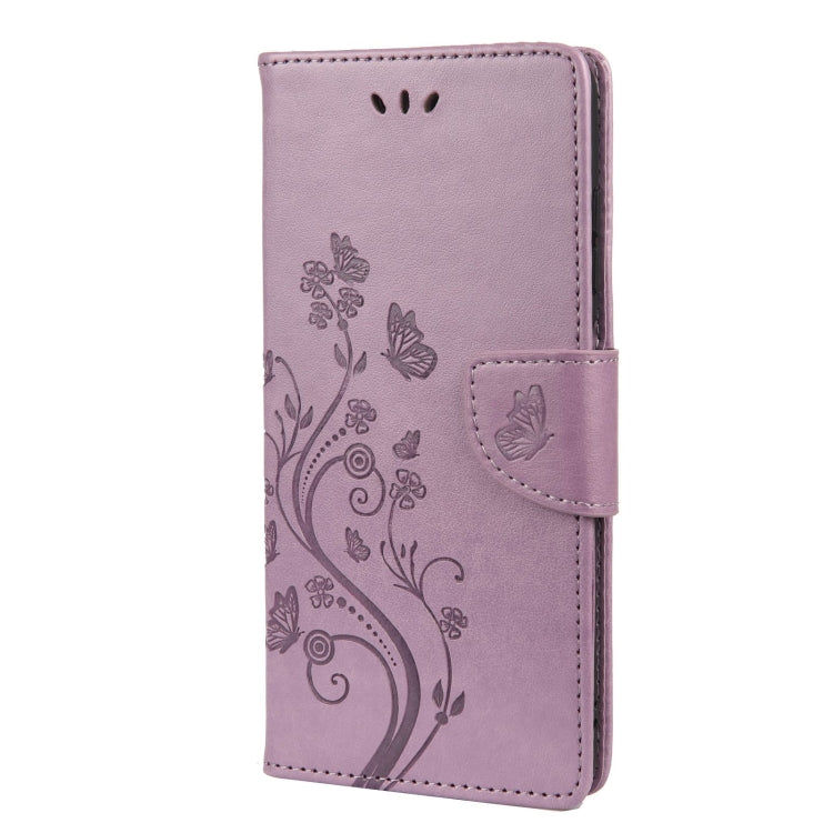 Custodia portafoglio in pelle con farfalle per Samsung Galaxy A03